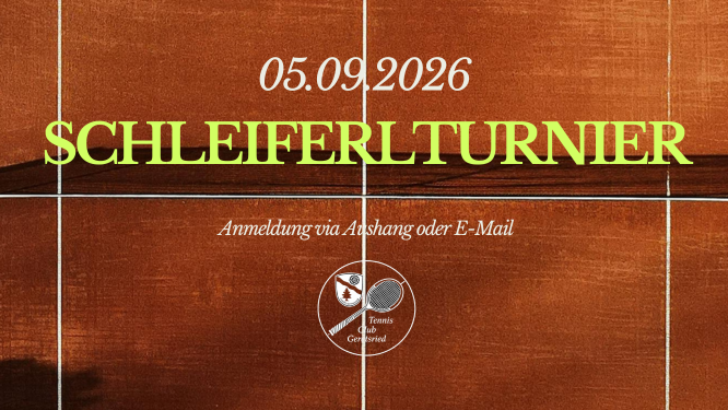 Schleiferlturnier E-Mail Banner